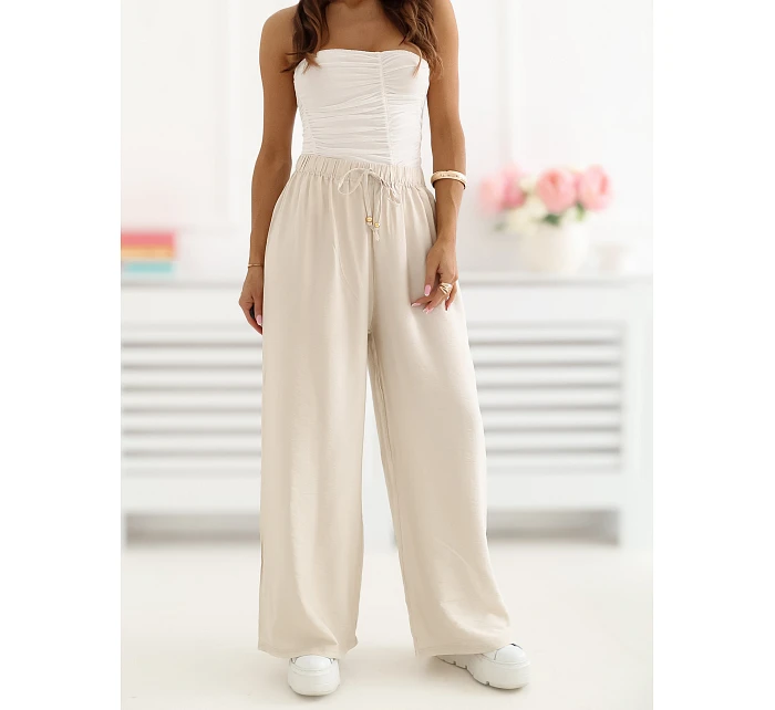 Spodnie CS SP model 22099810 jasny beżowy - FPrice