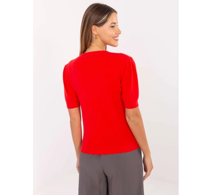 Sweter PM SW PM model 21314397 czerwony - FPrice