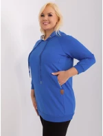 Bluza RV BL model 19394649 ciemny niebieski - FPrice Bluza RV BL model 19394649 ciemny niebieski - FPrice