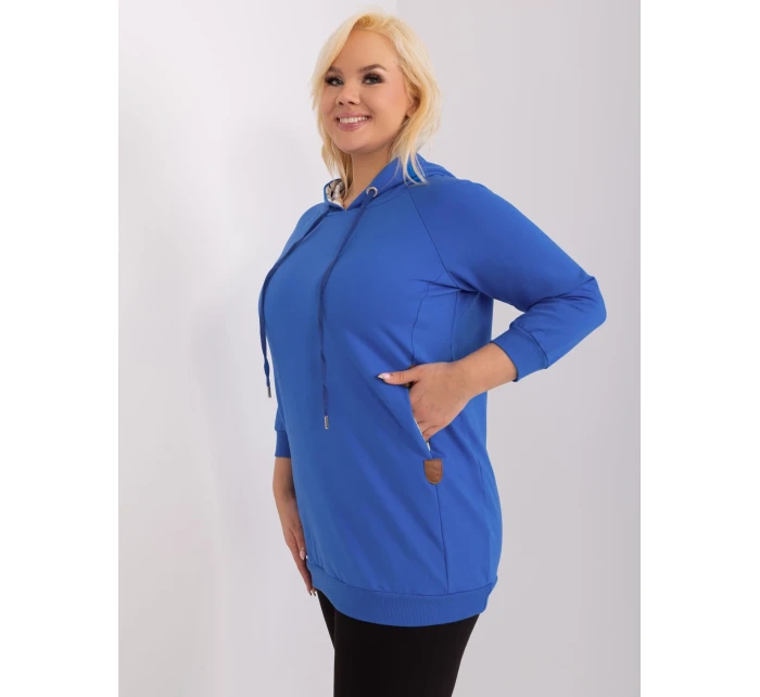Bluza RV BL model 19394649 ciemny niebieski - FPrice Bluza RV BL model 19394649 ciemny niebieski - FPrice