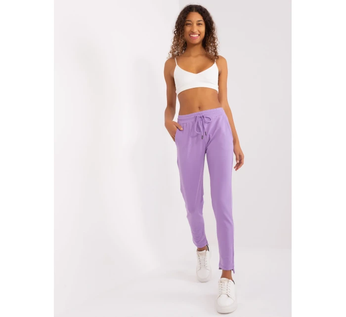 Tepláky RV DR 8380.25P svetlo fialová