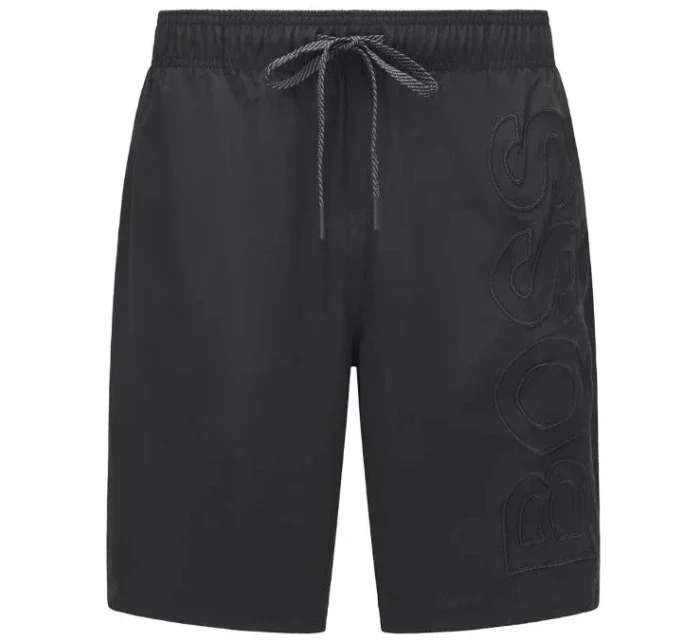 Pánské koupací kraťasy model 17623358 001 černá - Hugo Boss