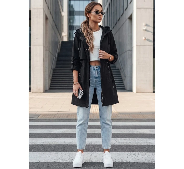 Dámska prechodná bunda parka čierna TILSON FashionStreet TY4182