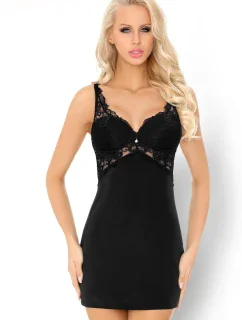 Dámská košilka model 16133436 black - LivCo CORSETTI FASHION