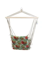 BRAZÍLSKA ZÁVESNÁ SEDACIA SEDAČKA HAMAK 100x50cm PRÍRODA S TROPICKOU DŽUNGĽOU PUSH CUSHION BRAZÍLSKA ZÁVESNÁ SEDACIA SEDAČKA HAMAK 100x50cm PRÍRODA S TROPICKOU DŽUNGĽOU PUSH CUSHION