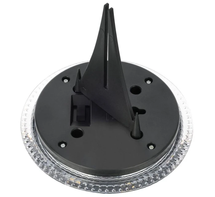 SOLÁRNE DISKOVÉ LAMPY PRE MONTÁŽ NA ZEM ALEBO NA STENU 2KS