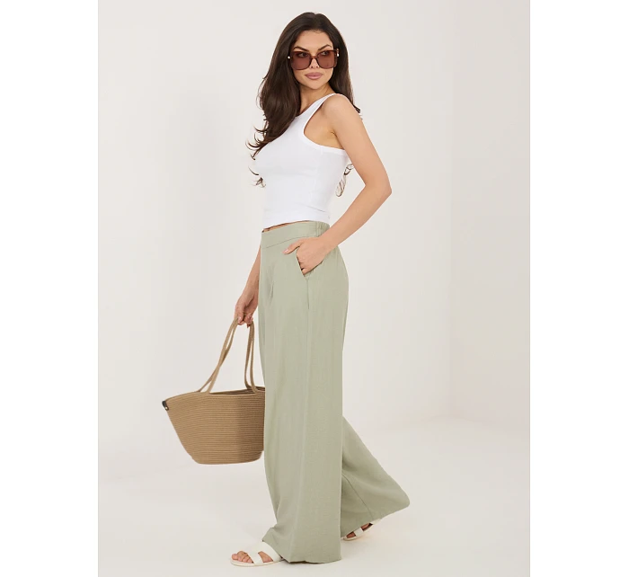 Nohavice D60103M62449E2 pistáciové Nohavice D60103M62449E2 pistáciové