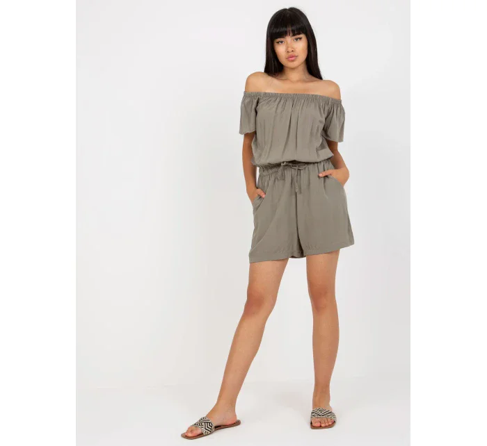 Kombinéza D73781M62266KA khaki farba Kombinéza D73781M62266KA khaki farba