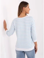 Blúzka RV BZ A790.47 bielo-modrá