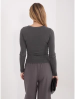 Blúzka WT BZ A1103.85 grafitová Blúzka WT BZ A1103.85 grafitová