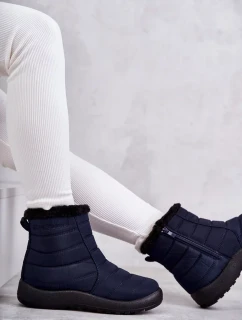 Dámske tmavomodré teplé snežnice Mezyss