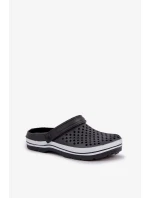 Dámske ľahké penové papuče - čierne