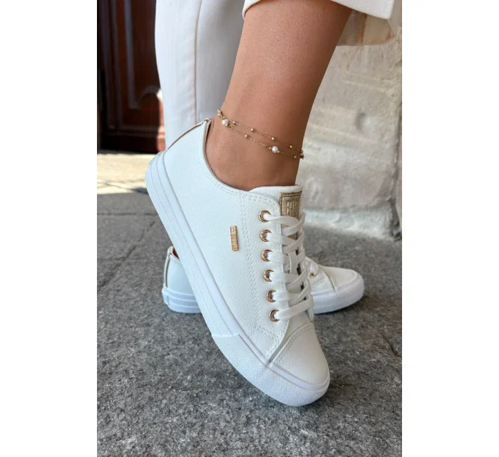 Dámské tenisky z ECO kůže Big Star – bílé