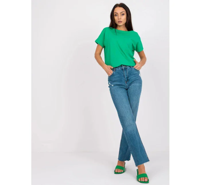 Dámske nohavice RO SP PNT N03.37 Jeans-modrá - FPrice