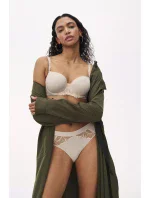 Wild Azalea Florale Tai - BROWN - TRIUMPH BROWN - TRIUMPH