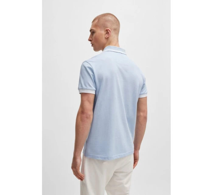 Pánska modrá polokošeľa BOSS Paddy 1 Bright Purple regular fit (50512995-527)