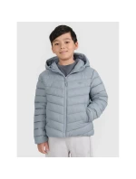 JUNIOR péřová bunda model 21814882 dětské - 4F JUNIOR péřová bunda model 21814882 dětské - 4F