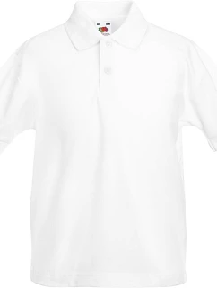 Kids 65/35 Polo Dětské piqué polo model 22419819 white - Fruit of the Loom
