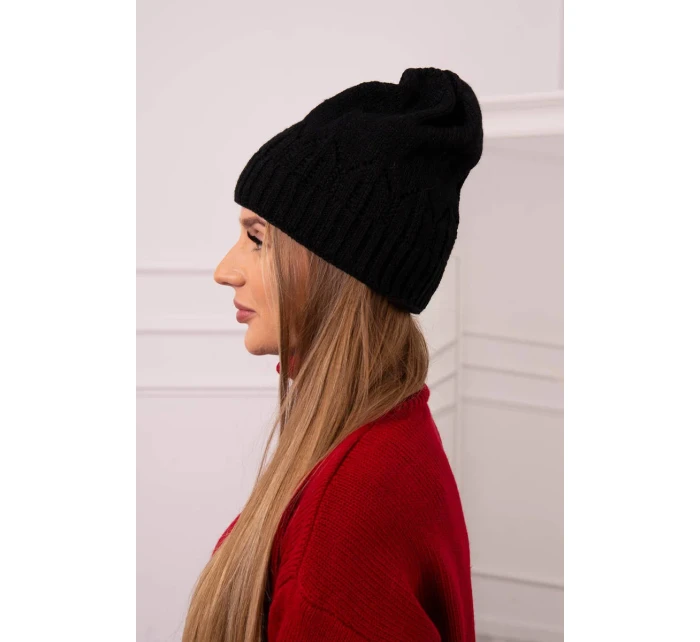 Dámska čiapka Irmina K333 čierna Dámska čiapka Irmina K333 čierna