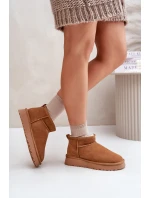 Niskie Zamszowe Śniegowce Skóra Naturalna Vinceza 97950 Camel Niskie Zamszowe Śniegowce Skóra Naturalna Vinceza 97950 Camel