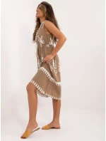 Šaty DHJ SK 12616.13 tmavo lila Šaty DHJ SK 12616.13 tmavo lila