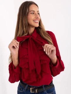 Koszula MI KS model 21717655 bordowy - FPrice