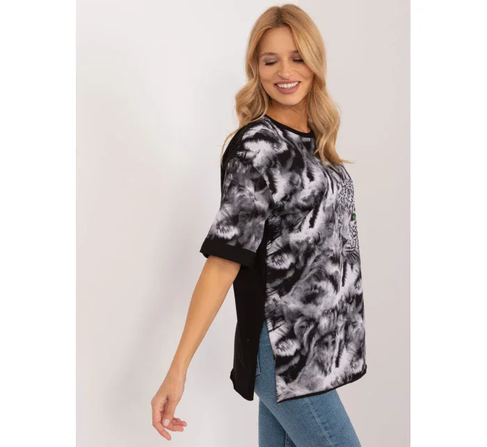 Tričko PM TS 4542.31 čierne Tričko PM TS 4542.31 čierne