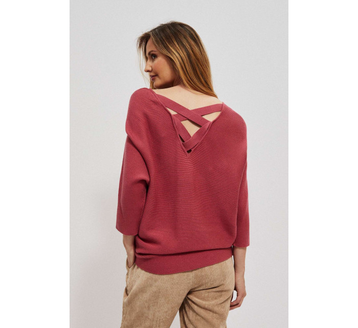 Netopierí sveter - ružový