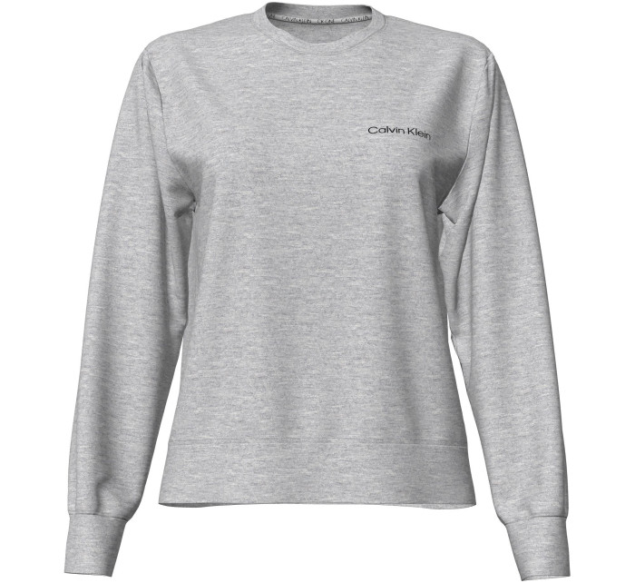 Dámska mikina Lounge Sweatshirt Modern Cotton L/S 000QS6870EP7A šedá - Calvin Klein