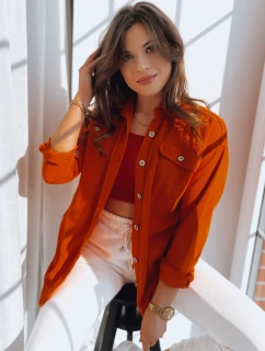 Dámská bunda oranžová Dstreet model 21968303 - FashionStreet