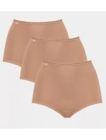 sloggi 24/7 Cotton Maxi C3P - BROWN - SLOGGI BROWN - SLOGGI