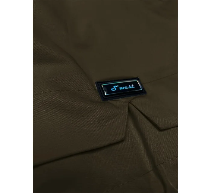 Dámská bunda typu větrovka v khaki barvě model 20867443 - S'WEST