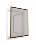 ALU SIEŤ PROTI HMYZU NA OKNÁ 120X140 HNEDÁ
