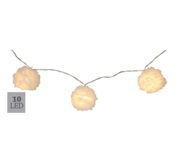 LAMPKI GIRLANDA  NA  LED CIEPŁY BIAŁY model 21832620