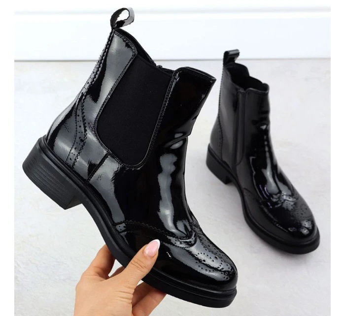 Dámské boty s černé model 22014901 - Sabatina Dámské boty s černé model 22014901 - Sabatina