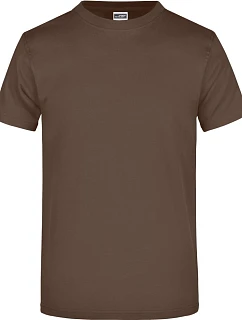 Daiber JN 02 Tričko z těžké bavlny 02.0002 brown