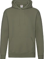 Fruit of the Loom Premium Hooded Sweat Pánska mikina s kapucňou 16.2152 classic olive