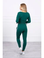 Sada s ozdobnými pásky zelené barvy