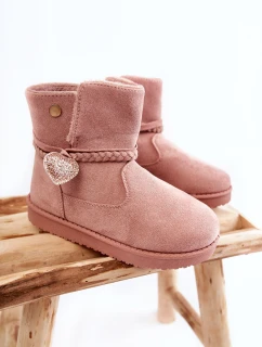 Dětské sněhule Růžove model 21598326 - VINCEZA