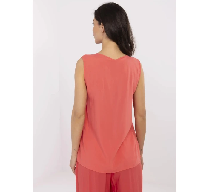 Bluzka model 21057925 koralowy - FPrice