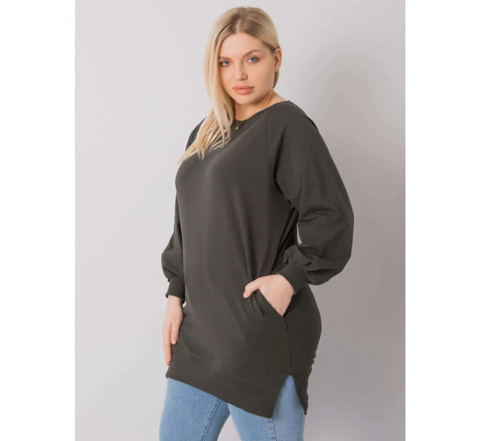 Blúzka RV BZ 7227.95 tmavá khaki