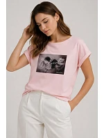 model 22079076 BLOUSE - OFF PINK model 22079076 BLOUSE - OFF PINK