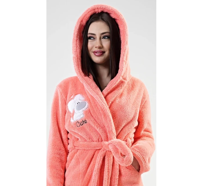 Dámský župan krátký s kapucí model 17741420 - Vienetta