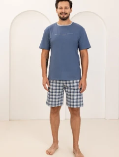 Pánske pyžamo Regina 502 v plnej dĺžke 2XL