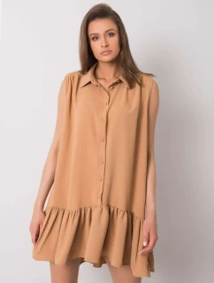 Šaty 341 SK model 15253144 velbloud - FPrice
