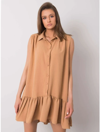 Šaty 341 SK 5183.09 ťava