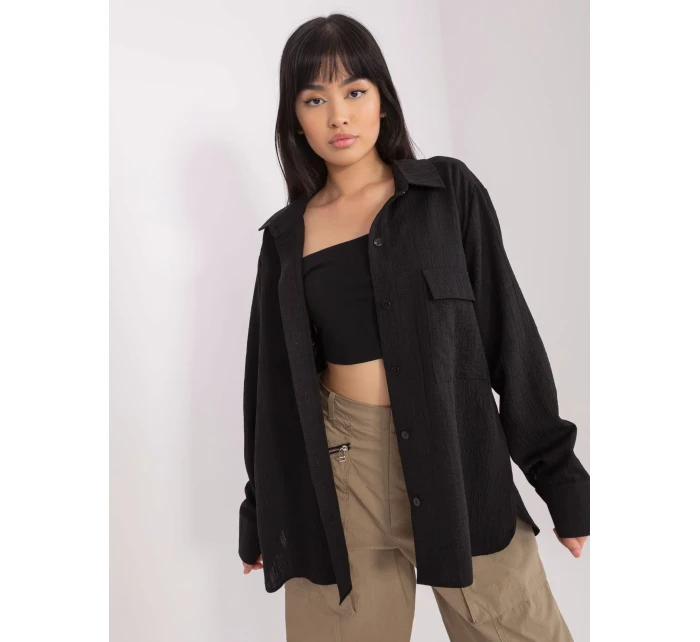 Košeľa LK KS 509356.27P čierna