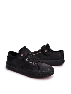 Detské klasické tenisky Big Star - čierne