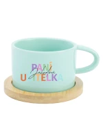 Personalizovaný keramický hrníček Makronka pro paní učitelku/pana učitele Personalizovaný keramický hrníček Makronka pro paní učitelku/pana učitele