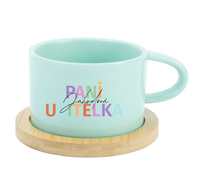 Personalizovaný keramický hrníček Makronka pro paní učitelku/pana učitele Personalizovaný keramický hrníček Makronka pro paní učitelku/pana učitele